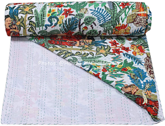 Vintage Kantha Quilts, Throw Blankets, Bedspreads & Wholesale Quilts