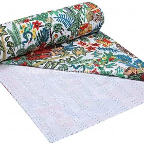 Kantha Quilt Frida Cotton Blanket