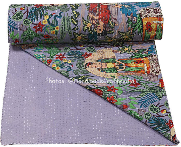 Vintage Kantha Quilts, Throw Blankets, Bedspreads & Wholesale Quilts