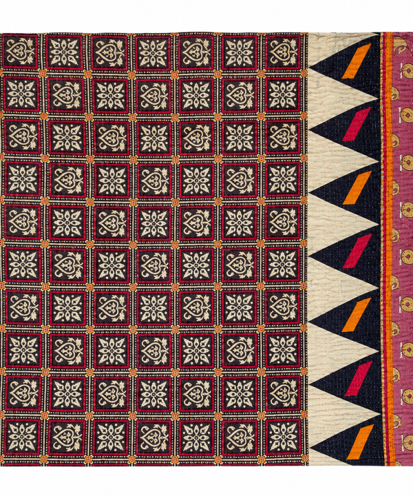 Alternative view of Vintage Kantha Quilt Baby Book Quilt