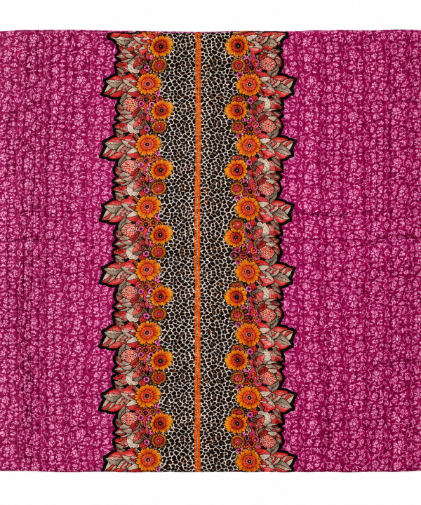 Alternative view of Exclusive Pattern Kantha Baby Throw