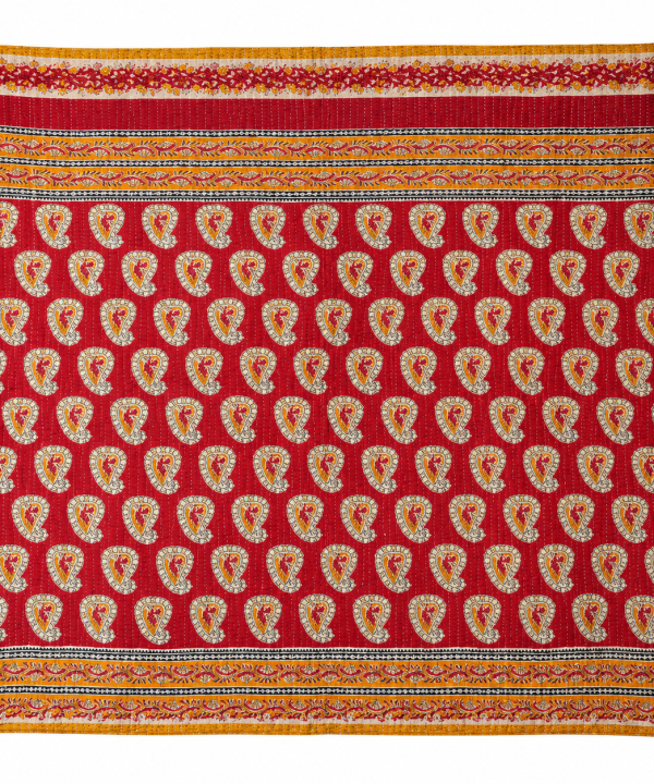 Alternative view of Kantha Quilt Baby Book Quilt