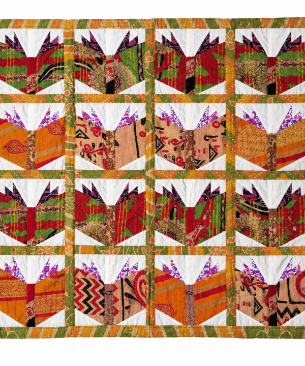 Exclusive Pattern Kantha Baby Quilt