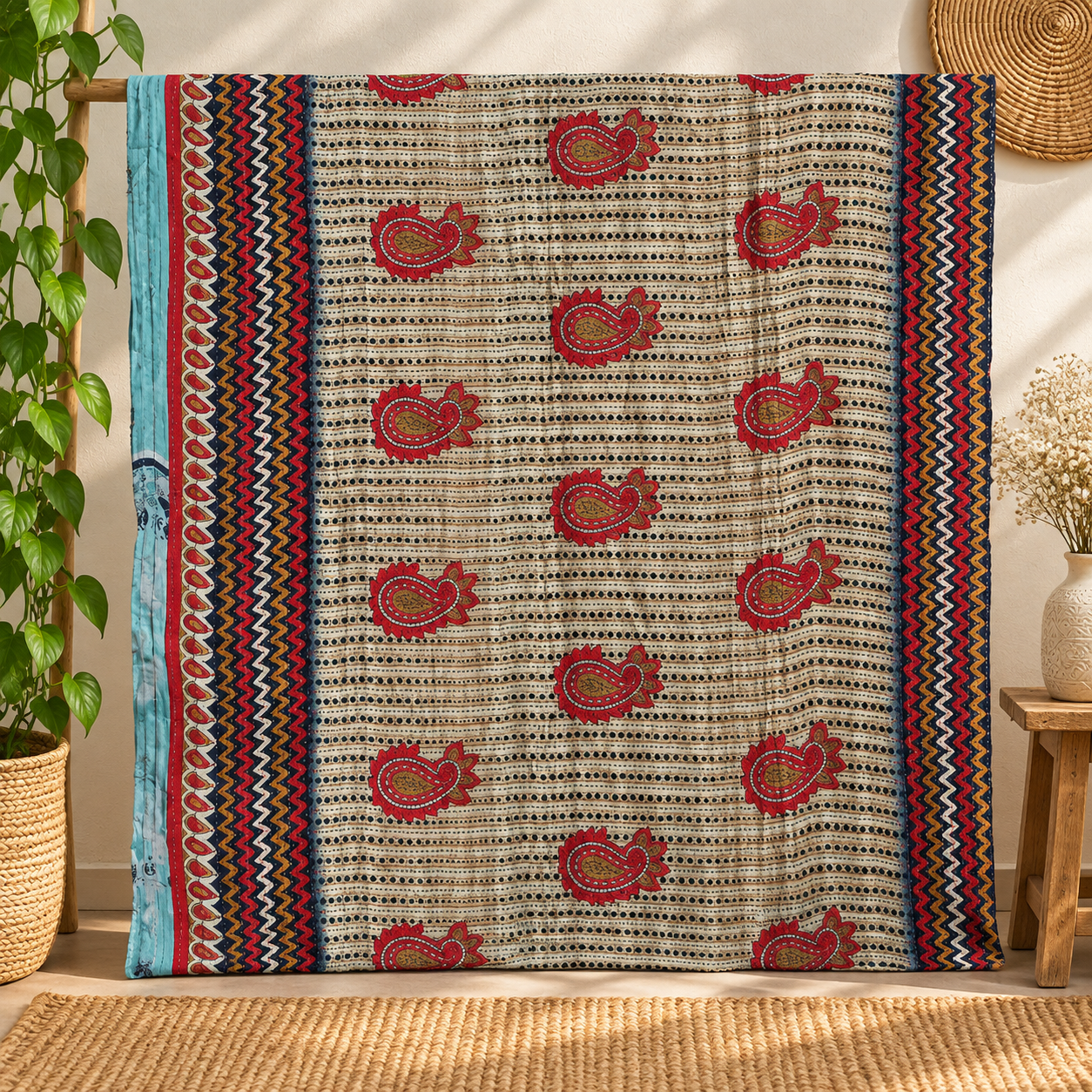 Unique Design Kantha Baby Throw - Image 2