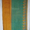 Boho Indian Recycled Sari Kantha Quilt - Image 2