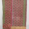 Queen Sari Vintage Kantha Throw - Image 2