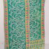 Reversible Boho Kantha Quilt Cotton Sari - Image 2