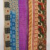 Boho Reversible Vintage Kantha Quilt - Image 2