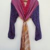 Silk Sari Indian Sleepwear Bathrobe