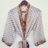 Women Floral Kimonos Sari Summer Dress - Image 3
