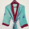 Indian Sari Kimonos Robe Summer Dress - Image 3