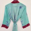 Indian Sari Kimonos Robe Summer Dress - Image 2