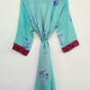 Indian Sari Kimonos Robe Summer Dress - Image 4