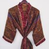 Beachwear Silk Sari Handmade Kimonos - Image 3