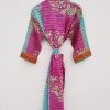 Women Floral Kimonos Sari Summer Dress - Image 3