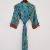 Beachwear Handstitched Cotton Sari Kimonos - Image 4