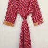 Sari Cotton Kimonos Nightwear Robe - Image 4