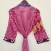 Upcycled Sari Cotton Handmade Kimonos - Image 3