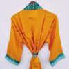 Beach Wear Sari Silk Kimonos Robe - Image 2
