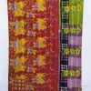 Queen Reversible Design Kantha Quilt - Image 2