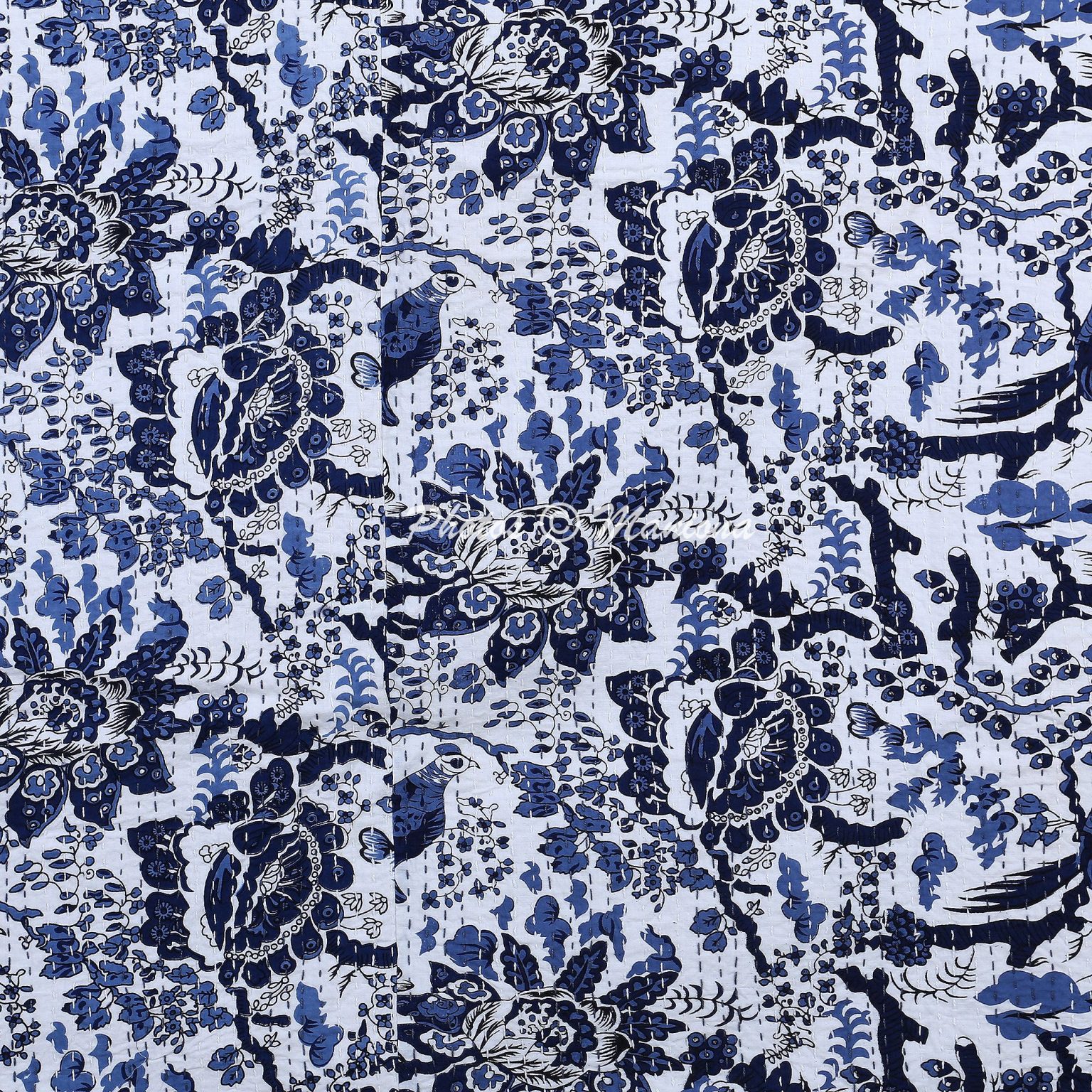 Kantha Quilts Buy Floral, Fruit, Ikat, Bird Print Kantha Quilts