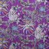 Monkey Print Purple Kantha Bedspread - Image 5