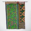 Bohemian Kantha Quilt Reversible - Image 4
