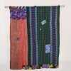 Twin Sari Vintage Kantha Quilt - Image 2