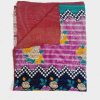 Cotton Sari Kantha twin Size Quilt - Image 2