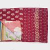 Floral Reversible Vintage Kantha Quilt - Image 2