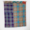 Indian Kantha Quilt Recycled Cotton Sari - Image 3