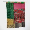 Modern Style Floral Kantha Quilt - Image 4