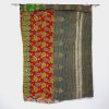 Vintage Handmade Kantha Quilt Boho - Image 3