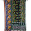 Floral Garden Inspired Queen Kantha Throw - Image 3