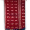 Paisley Cotton Sari Queen Kantha Throw - Image 2