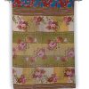 Floral Kantha Quilt Bengal Made Indian Quilt - Image 3