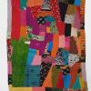 Patchwork Rare Queen Reversible Kantha Quilt - Image 2