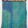 Patchwork Rare Queen Reversible Kantha Quilt - Image 3