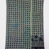 Fine Stitched Reversible Indian Kantha Throw Quilt - Image 2
