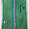 Indian Vintage Queen Reversible Throw Kantha Quilt - Image 2