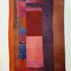 Patchwork Heavy Queen Reversible Kantha Quilt - Image 2