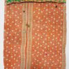 Vintage Kantha Throw Queen Fine Stitched Quilt - Image 3