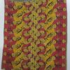 Handmade Reversible Queen Sari Kantha Quilt - Image 3