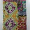 Vintage Kantha Throw Cotton Boho Throw - Image 2