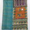 Bohemian Vintage Twin Kantha Quilt - Image 2