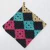 Vintage Kantha Kitchen Cloth Set of 5 - Image 2