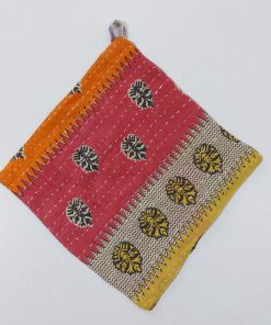 Alternative view of Kantha Pot Holder Set of 5