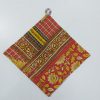 Cotton Sari Kantha Pot Holder Set of 5 - Image 2