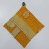 Cotton Sari Kantha Pot Holder Set of 5 - Image 3