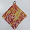 Cotton Sari Kantha Pot Holder Set of 5 - Image 5